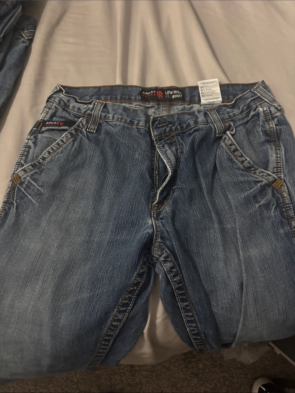 Ariat Men's Light Blue Bootcut Jeans